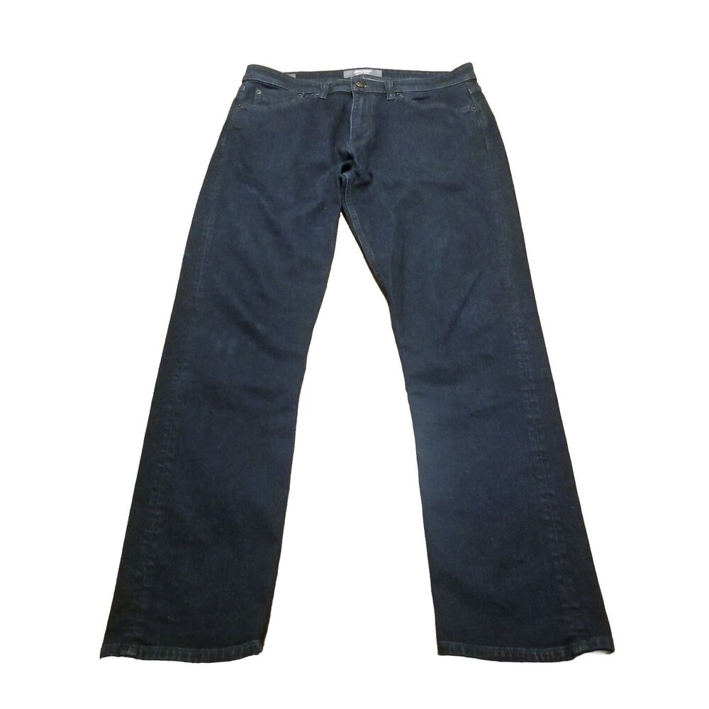 Revtown Sharp Jeans Men's Size 34x32 Decade Denim Stretch Dark Blue (36x32.5)